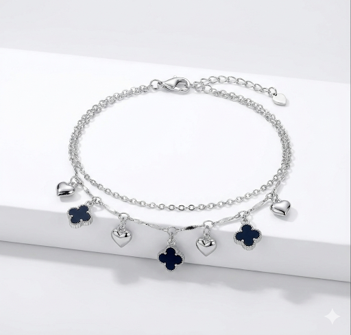 Taash ki rani anklet