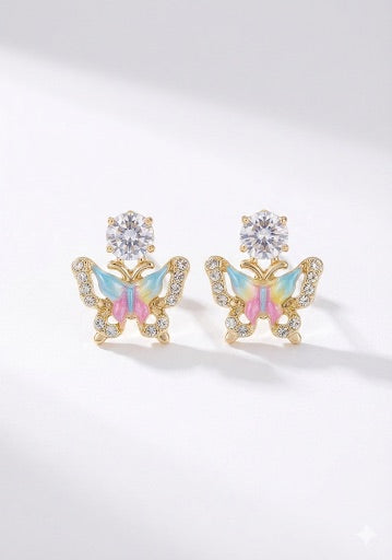 His rangeen titli earrings