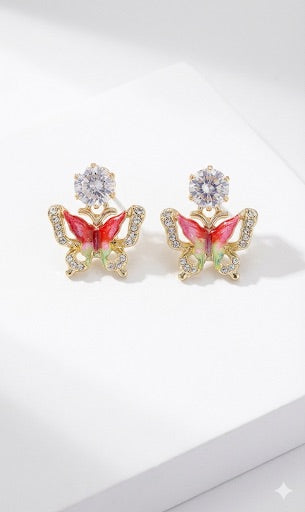 His rangeen titli earrings