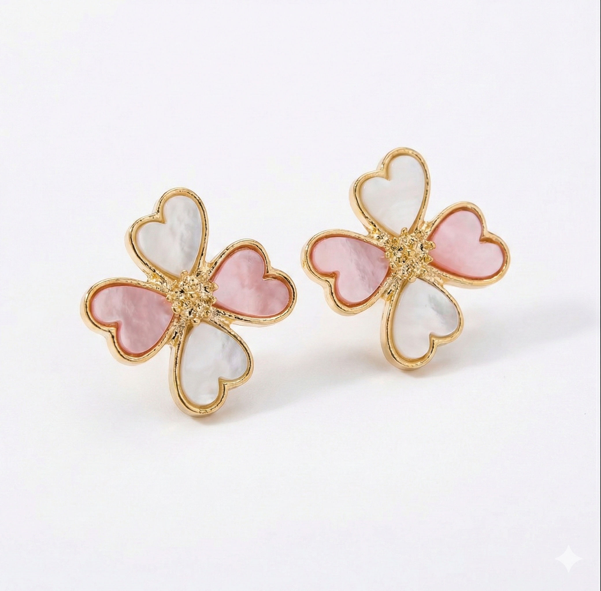 Colver heart earrings